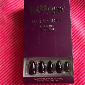 Red Aspen Nail Dashes- cosmic Carlee